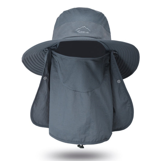 Chapéu Pescador Anti-UV Unissex Com Proteção Solar 360